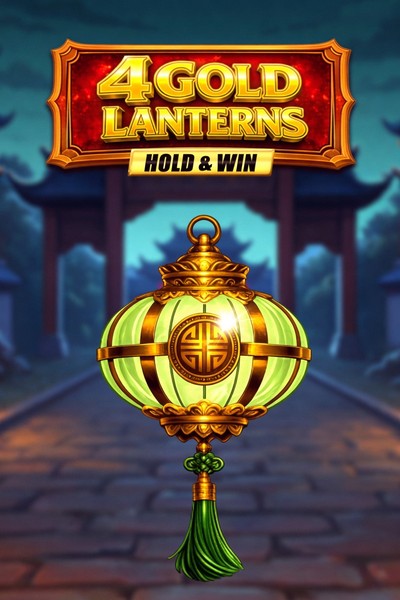 4 Gold Lanterns Hold & Win Slot bei Kingmaker Casino